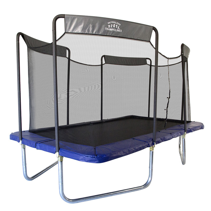 Skywalker Trampolines 17' Rectangle Backyard Trampoline with Safety